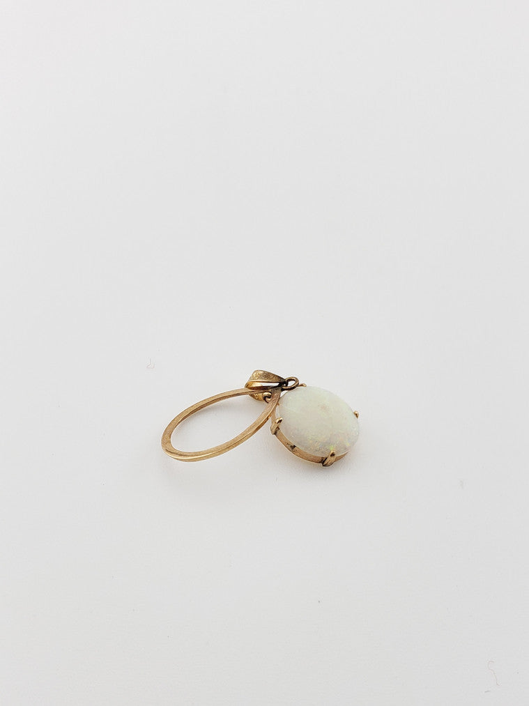 Opal Teardrop Pendant