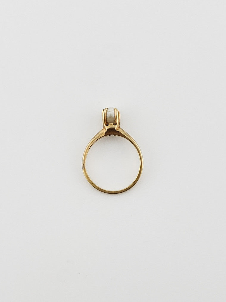18K Victorian Pearl Ring
