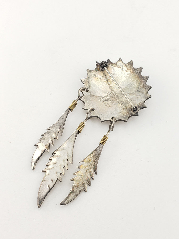 SS Feather Pin