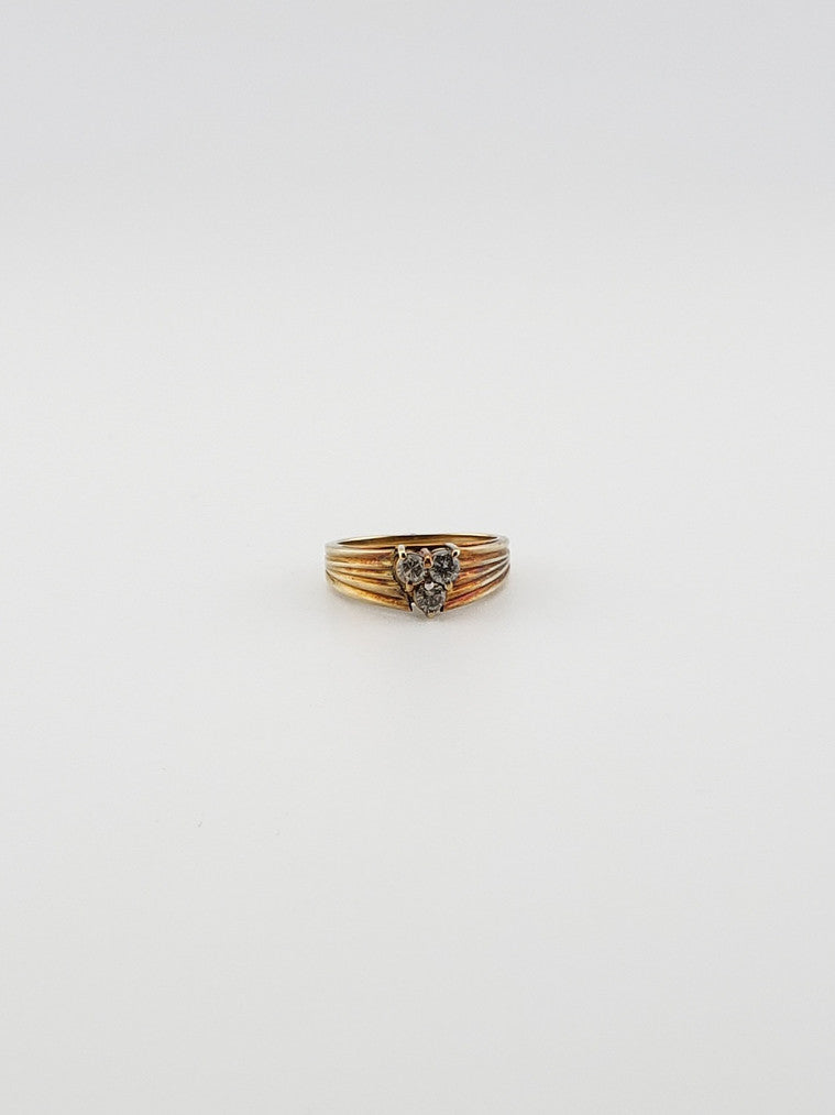 Diamond Trio Ridge Ring