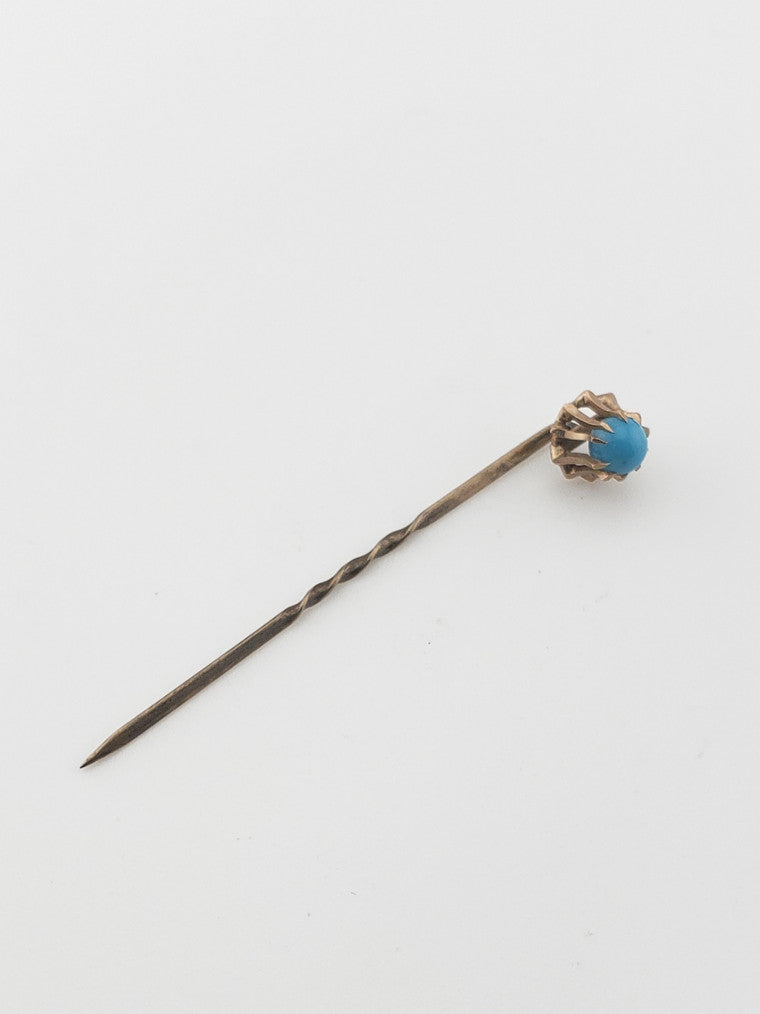 French Turquoise Stickpin