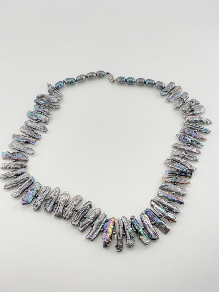 Pearl Strand #12 - Grey Pearl