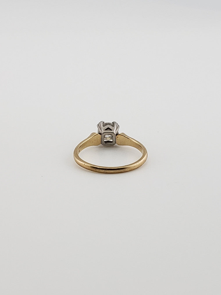 Solitaire CZ Ring