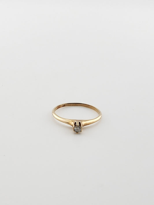 Minimalist Diamond Solitaire