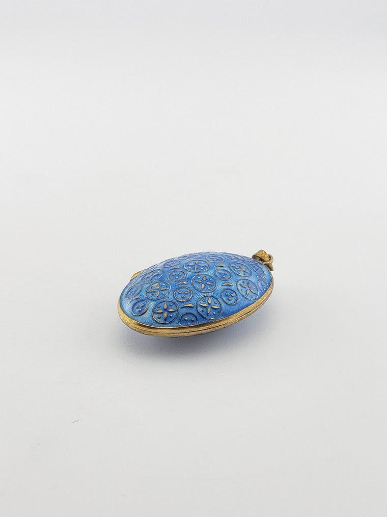Vermeil Blue Locket