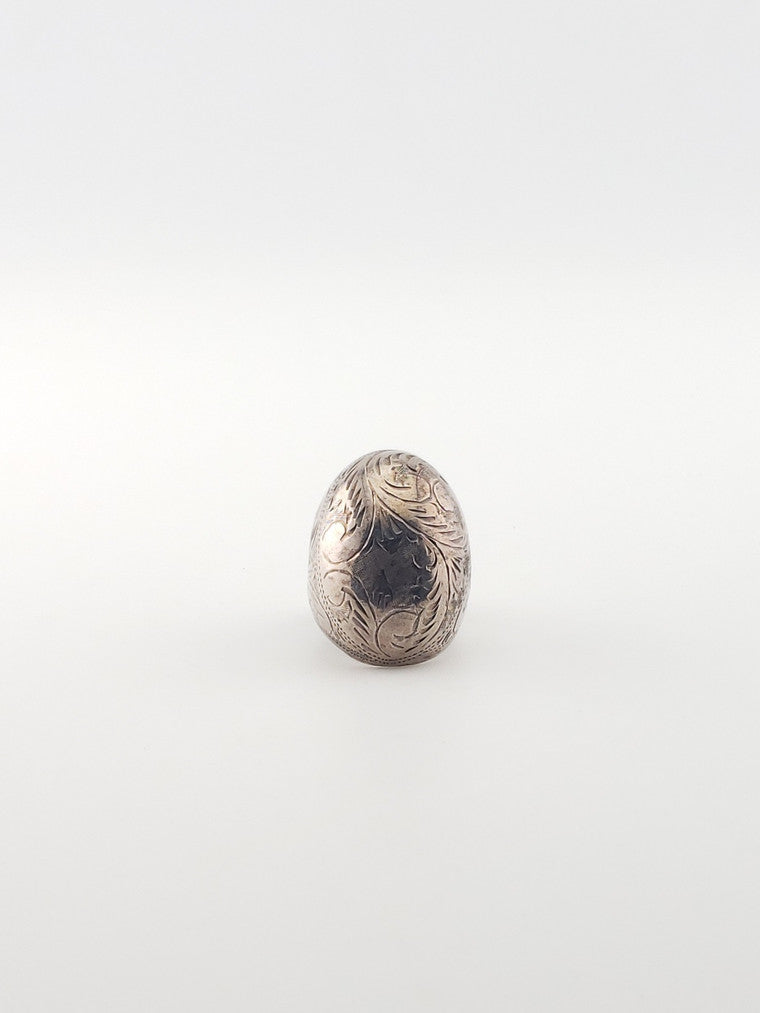 Vintage Sterling Dome Ring