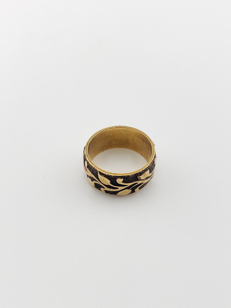 Oxidized Leaf Band