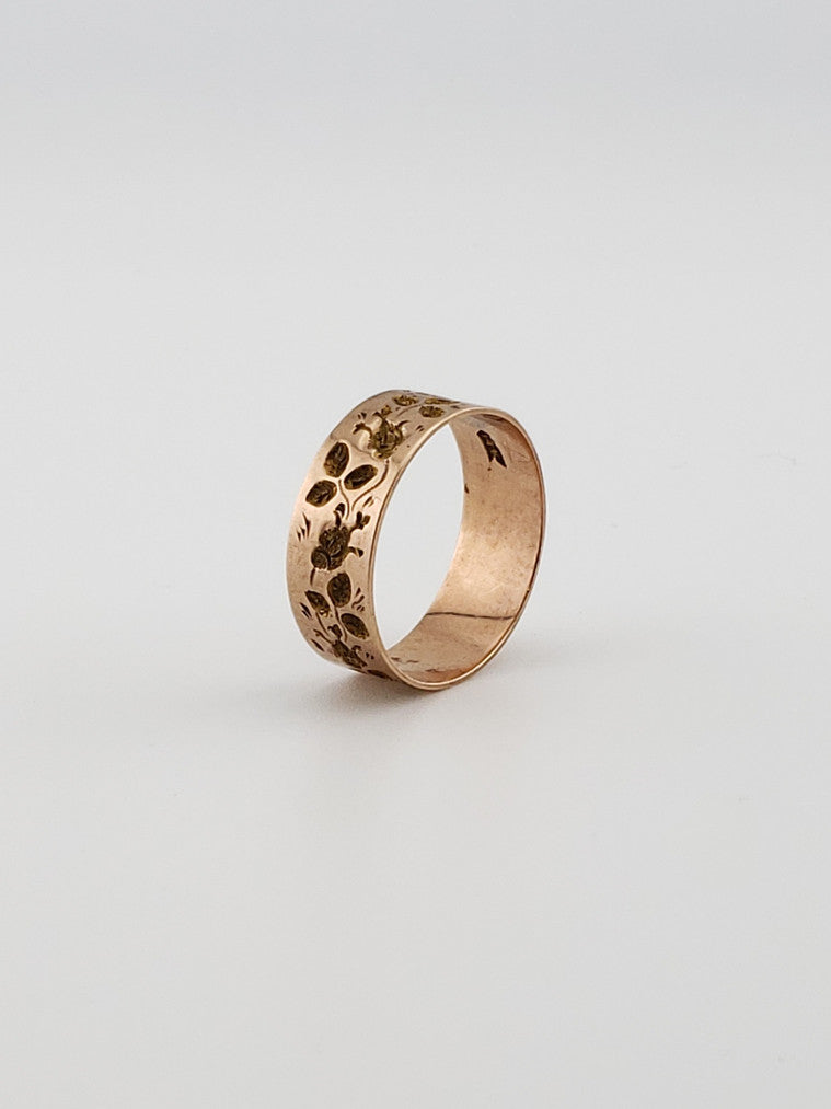 Floral Stamp Ring