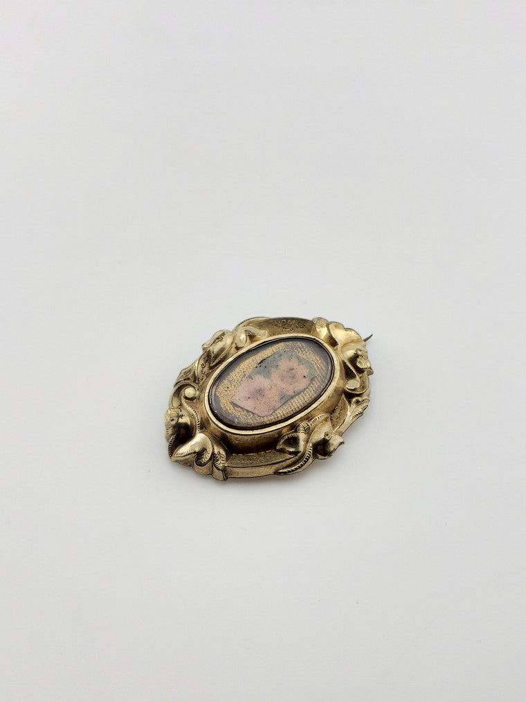 GF 1860 Memory Brooch Pin