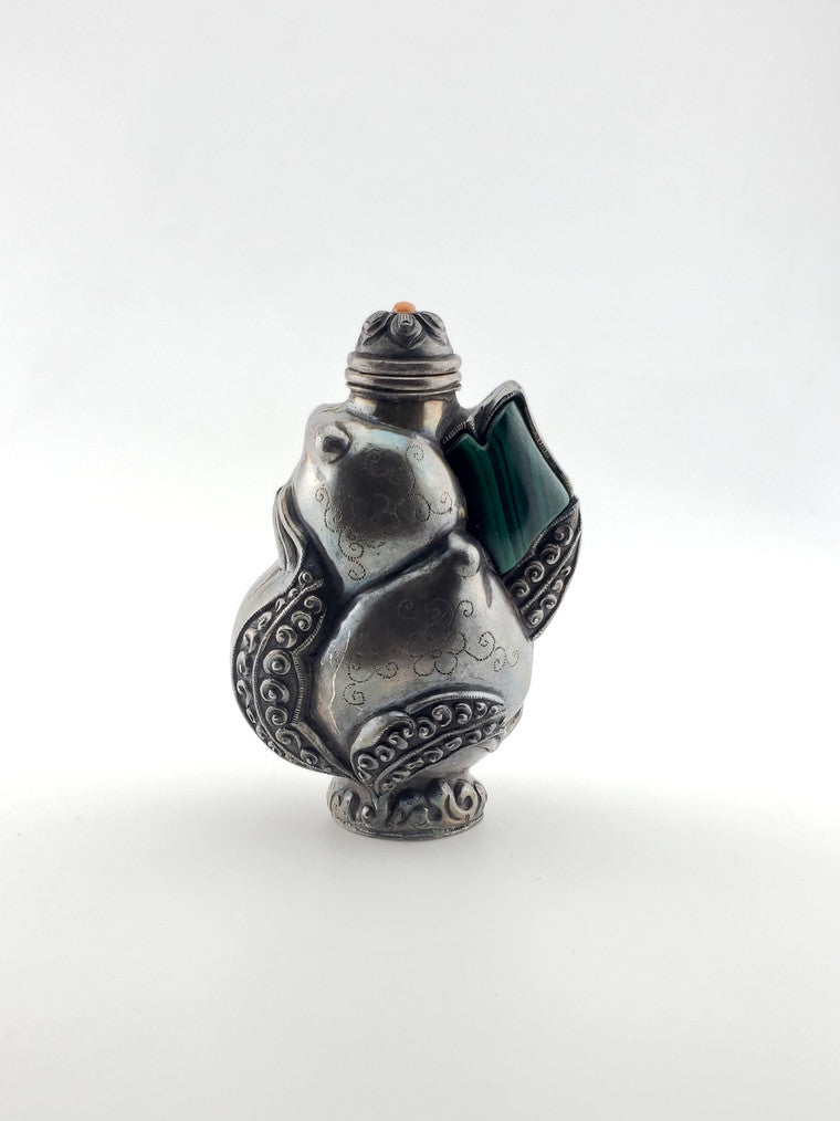 Silver Snuff Bottle