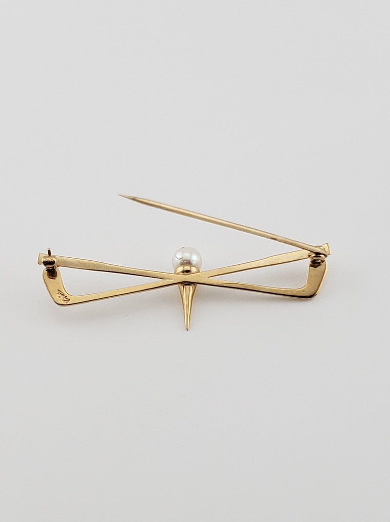 Gold "Tee Time" Pin