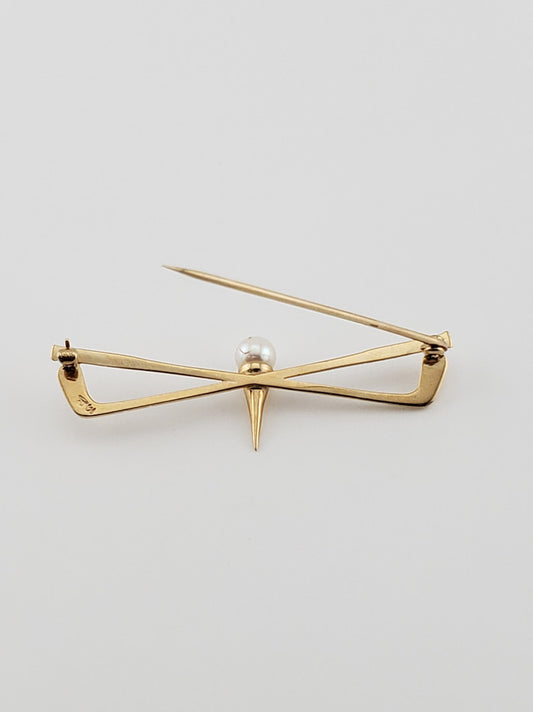 Gold "Tee Time" Pin
