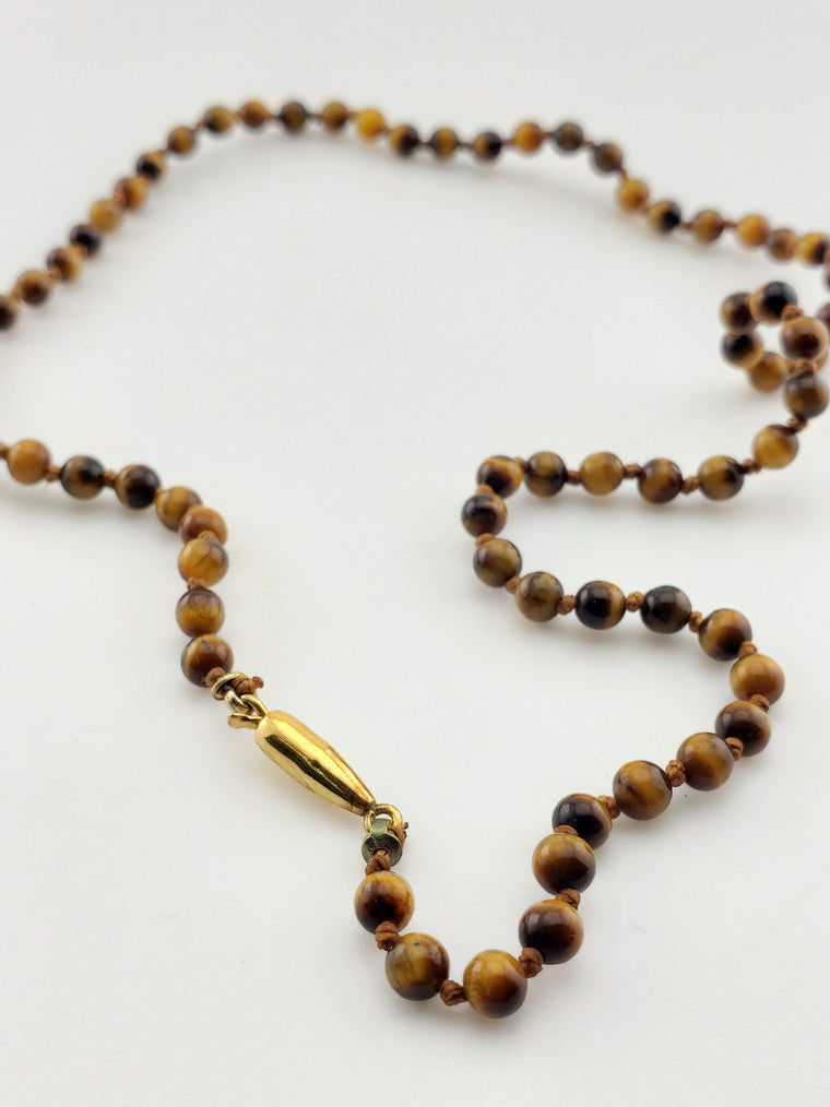 Tigers Eye Bead Strand