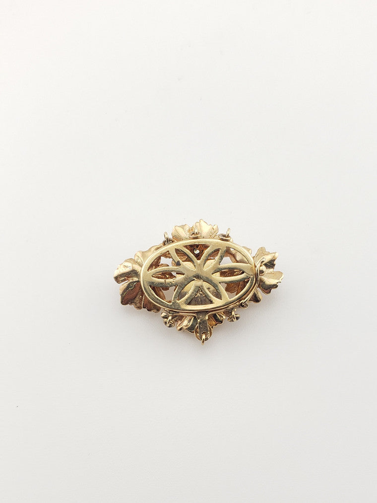 Multigem Flower Clasp