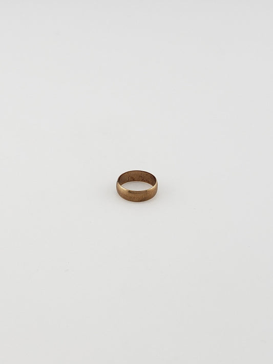 18K Wide Baby Ring