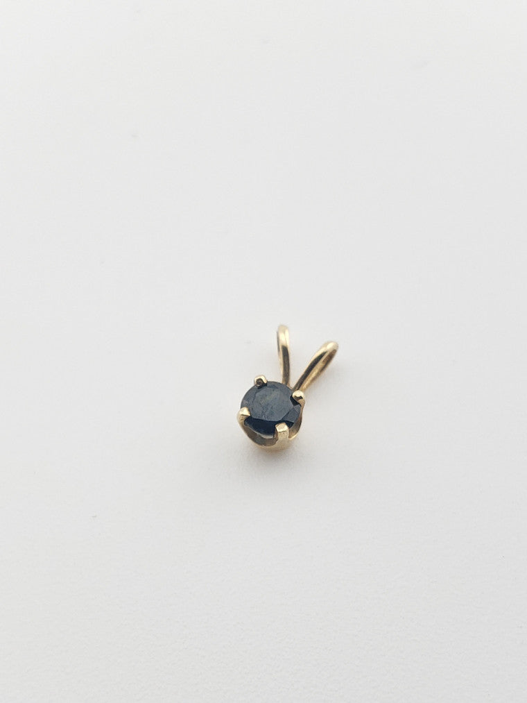 Tiny Sapphire Enhancer Charm