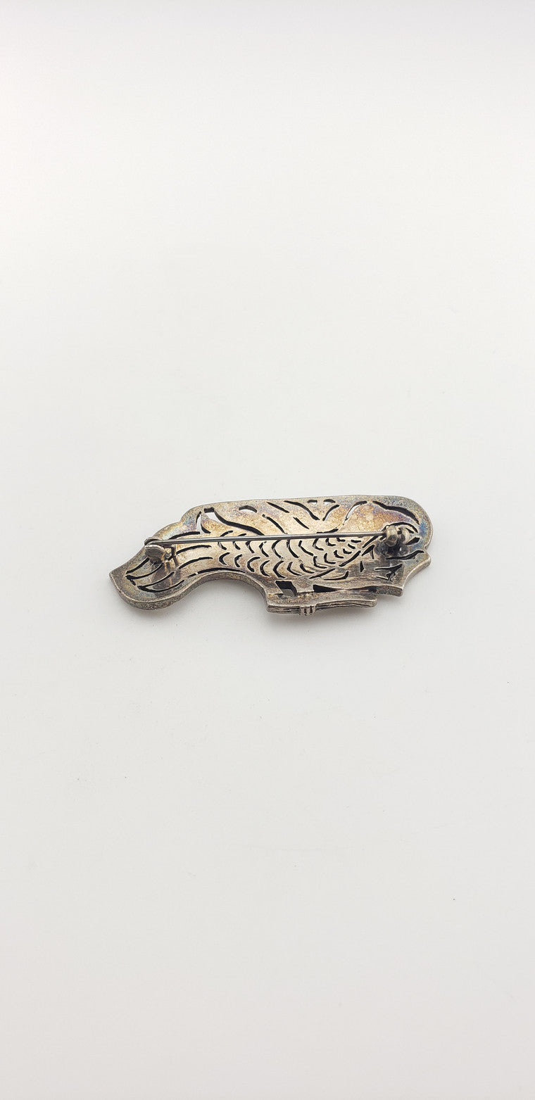 Art Deco Sparkle Marcasite Brooch