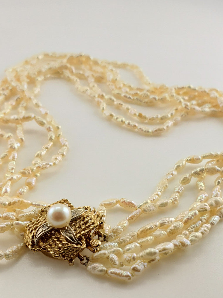 Pearl Strand #24 - Six Strand Pearl