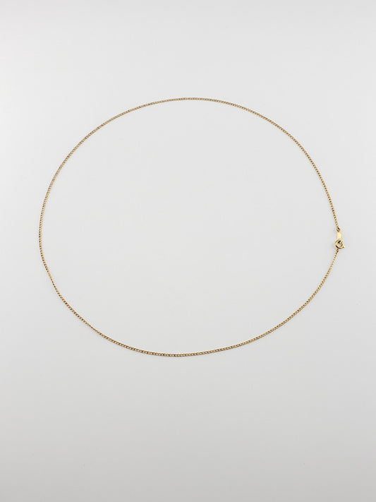 10k Dainty Curb Chain