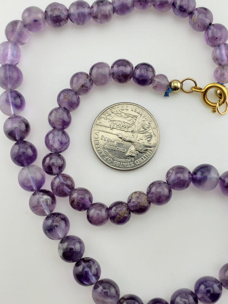 GF Graduated Amethyst Strand