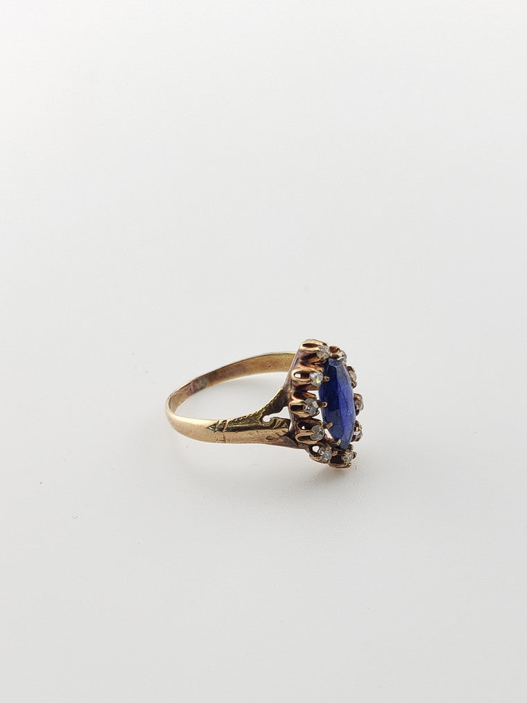 1880 Sapphire Ring