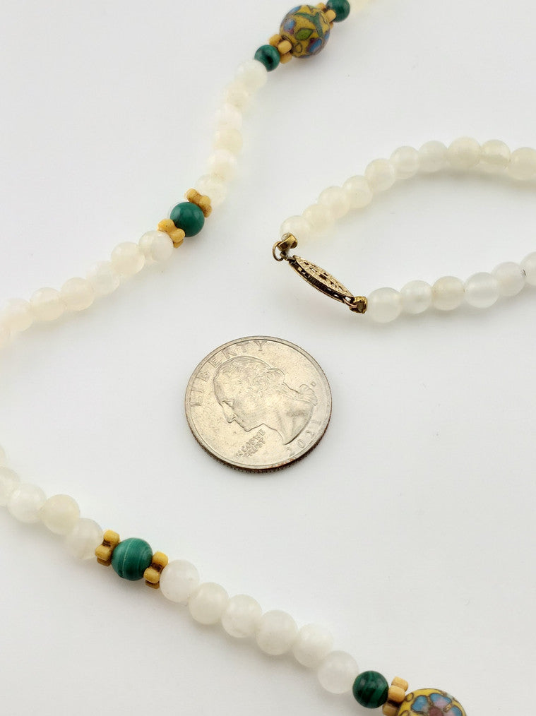 Serpentine & Malachite Strand