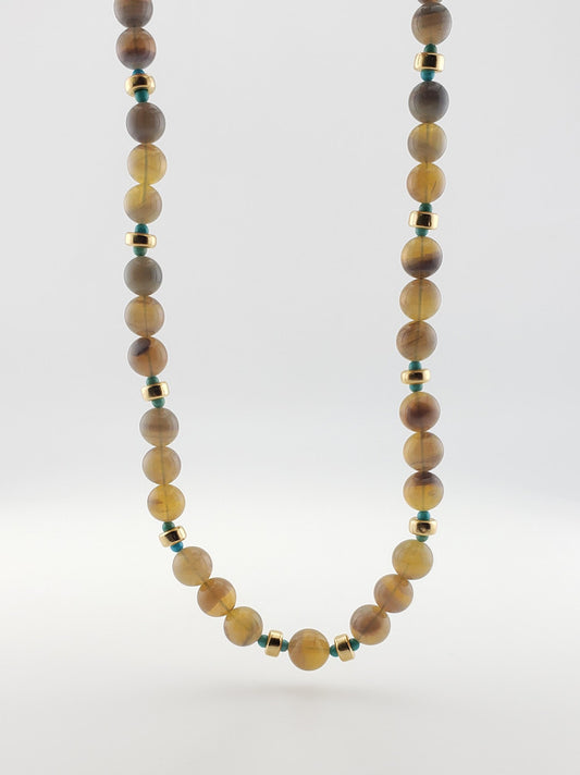 Graduated Opal Strand 19"