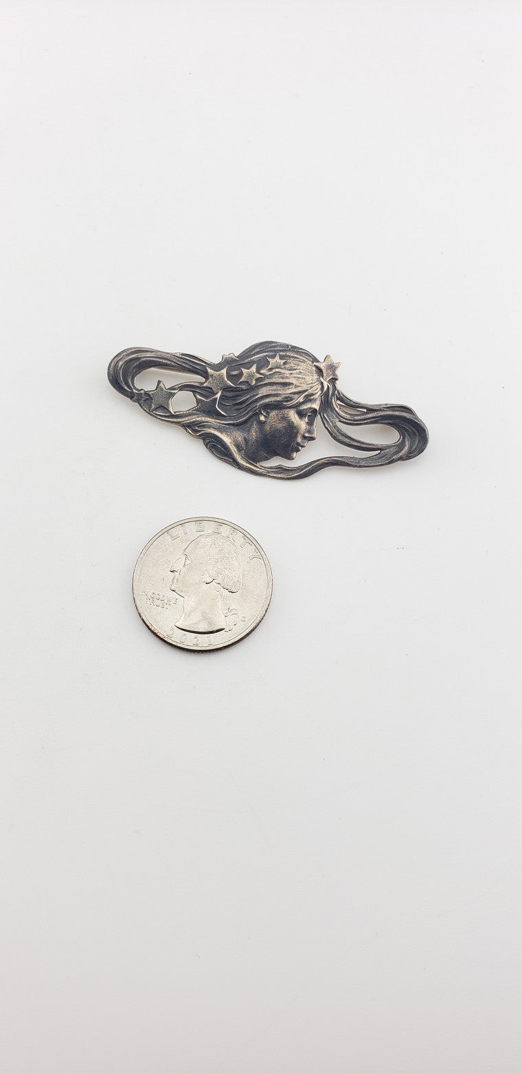 Lady w/ the Stars Pin
