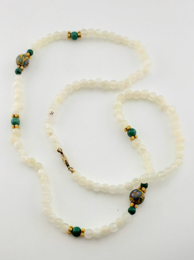 Serpentine & Malachite Strand