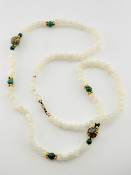 Serpentine & Malachite Strand