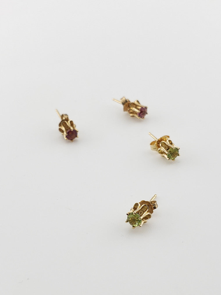 Buttercup Gem Studs