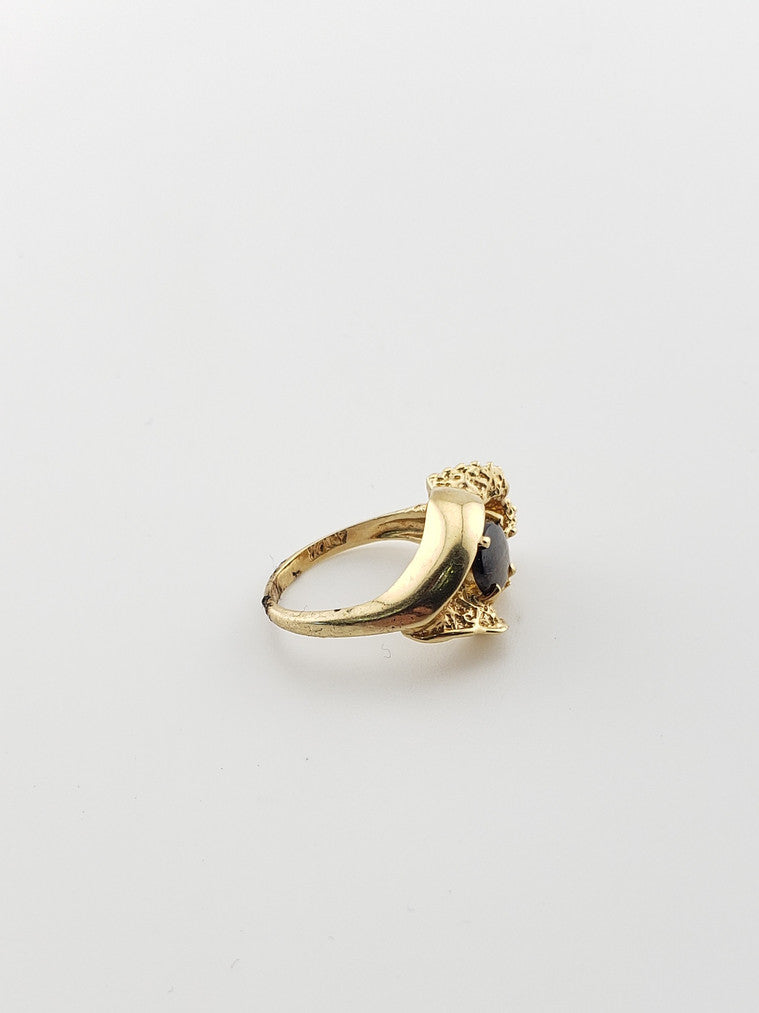 Organic Star Sapphire Ring
