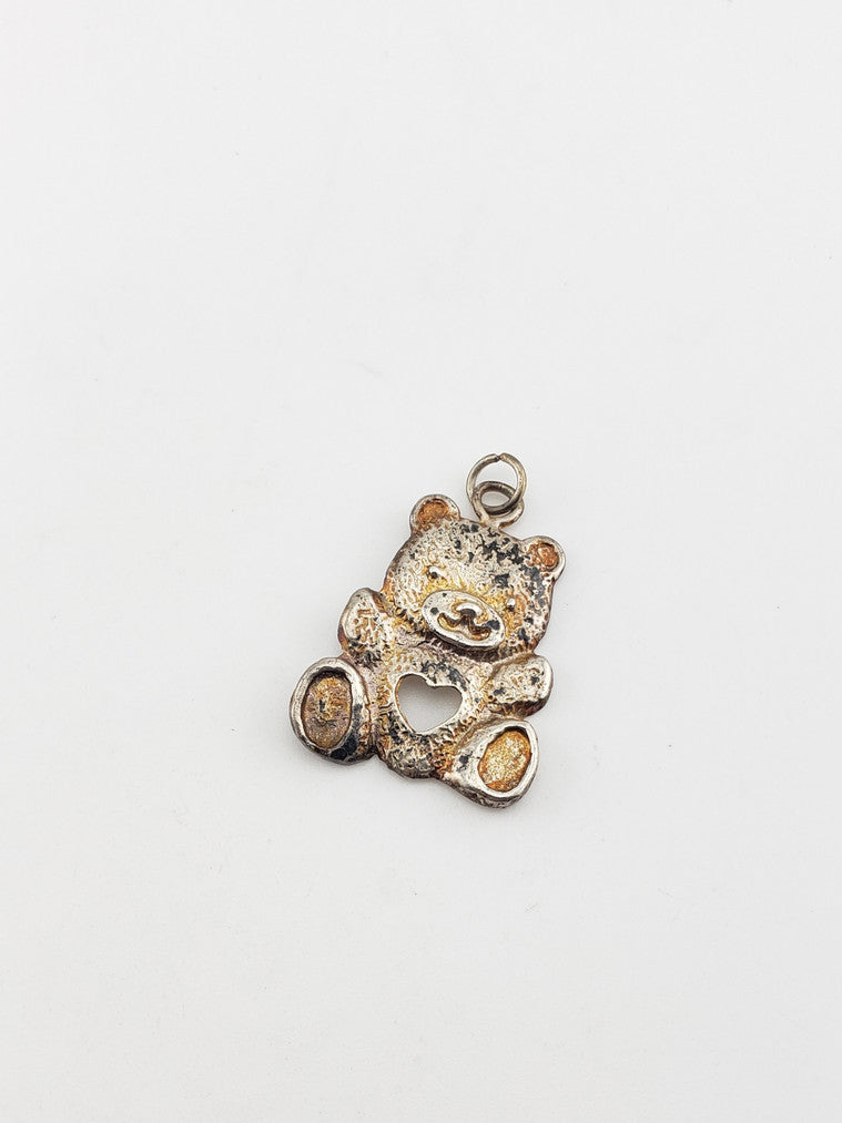 SS Teddy Bear w/ Open Heart Belly