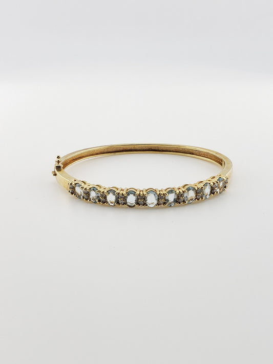 Aquamarine Bangle