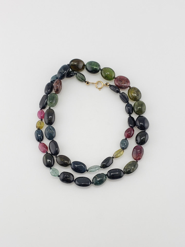 Graduating Tourmaline Strand 18"