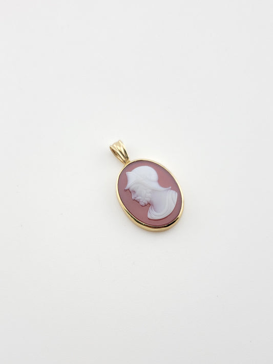 Warrior Cameo Pendant