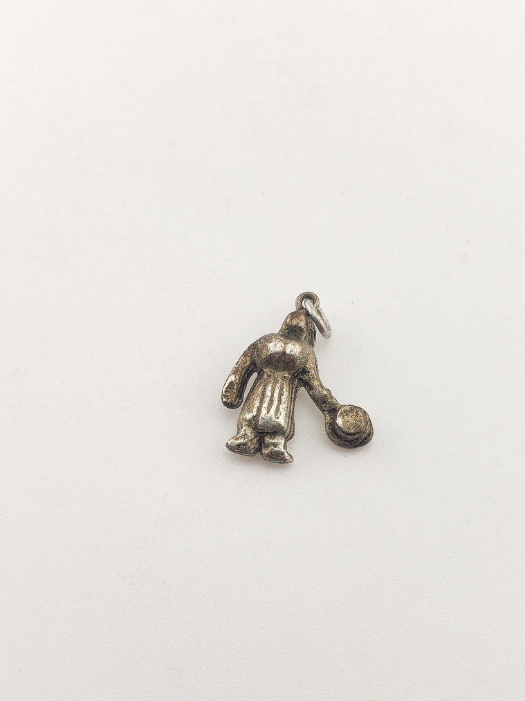 Sterling Man Charm