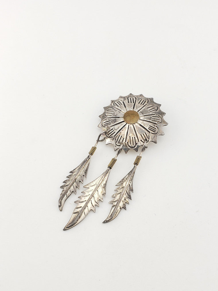 SS Feather Pin