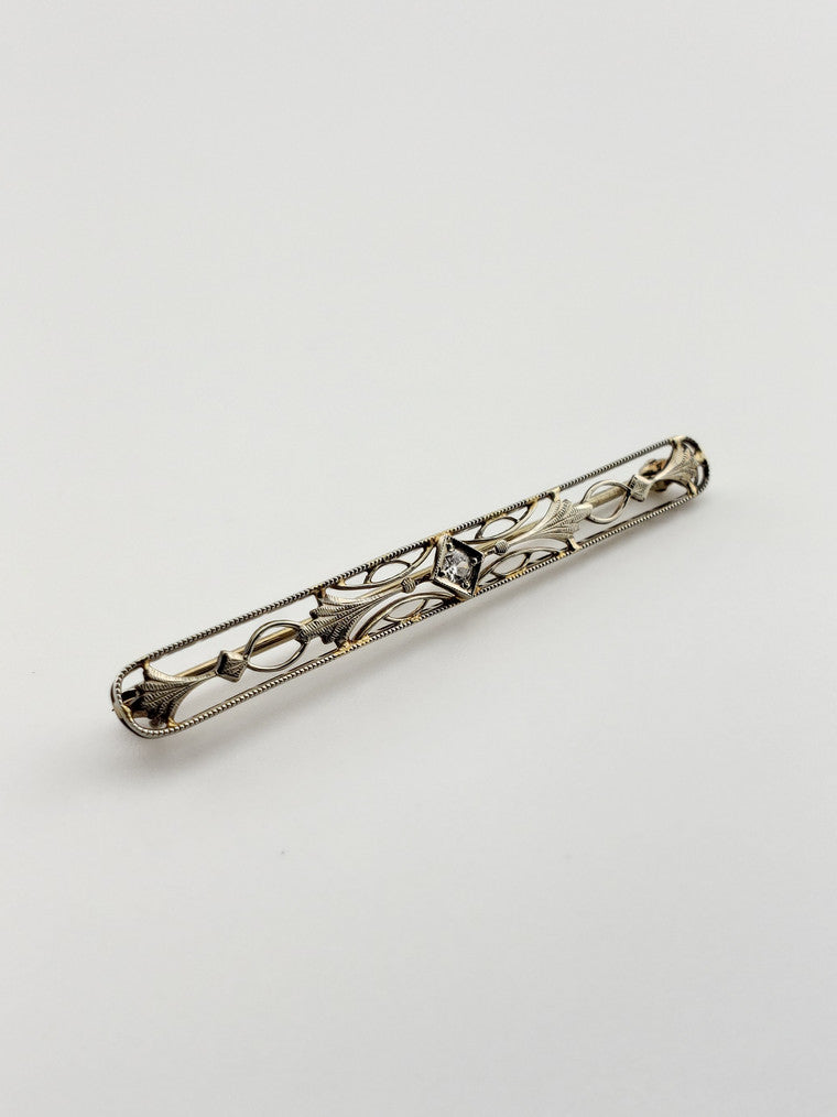 18k Edwardian Pin