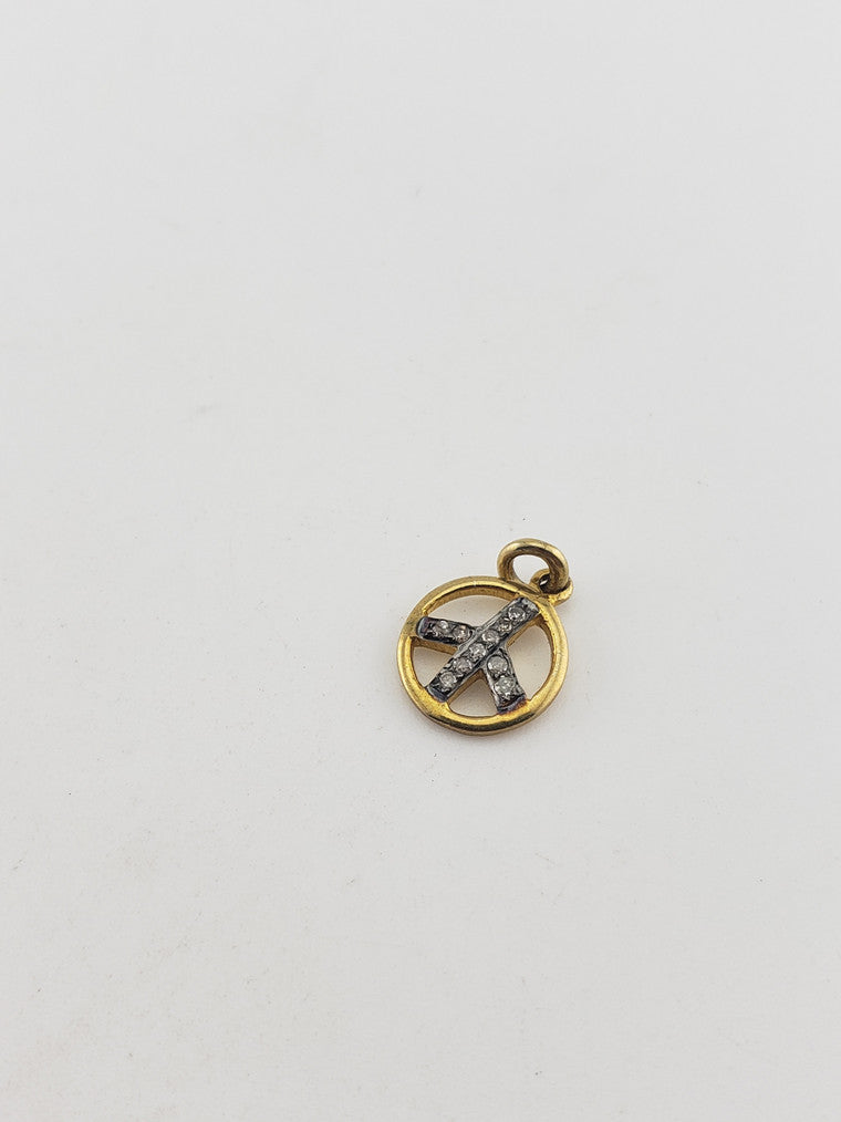 Silver "Peace Sign" Pendant