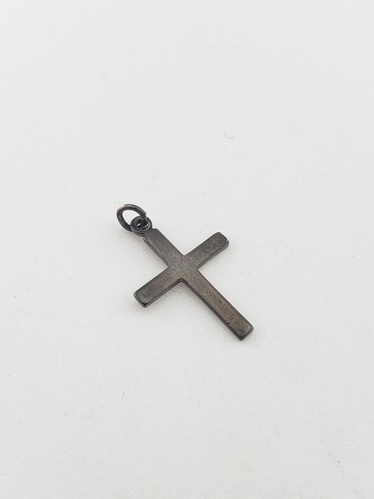SS Cross Pendant #9
