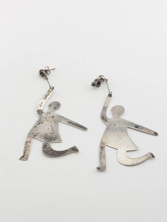 SS Cut-Out Girl Earrings
