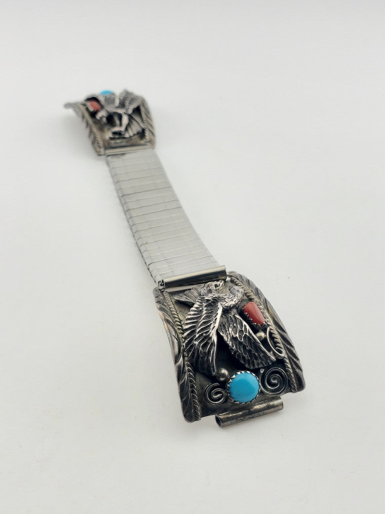 SS Vintage Native American Watch Band