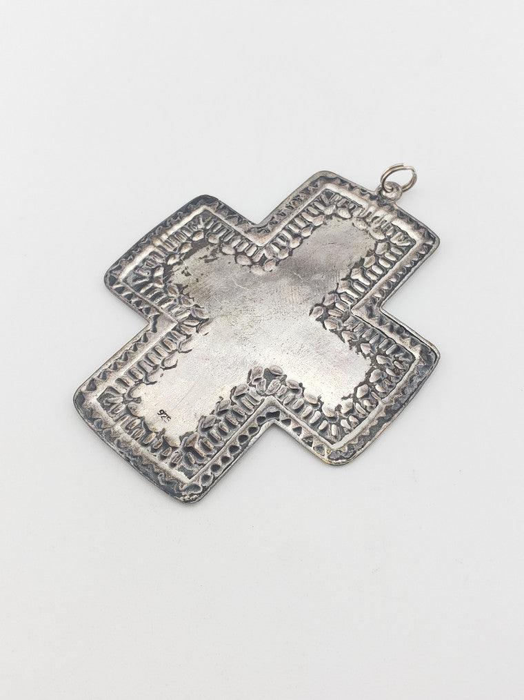 SS Cross Pendant #12
