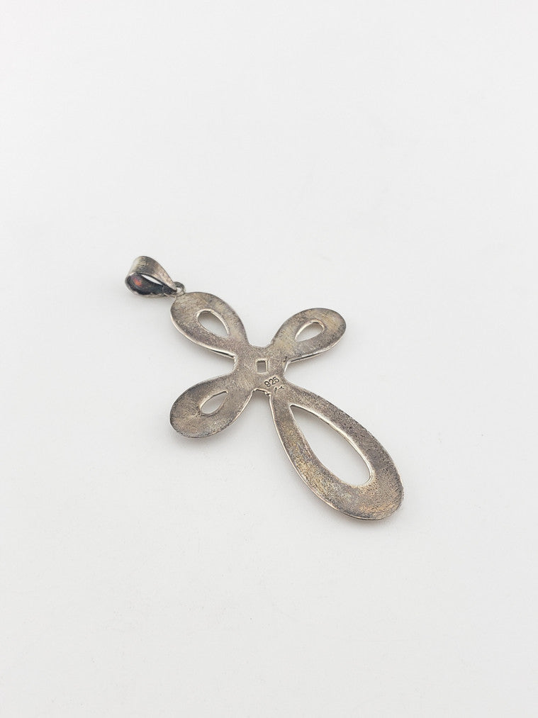 SS Cross Pendant #13