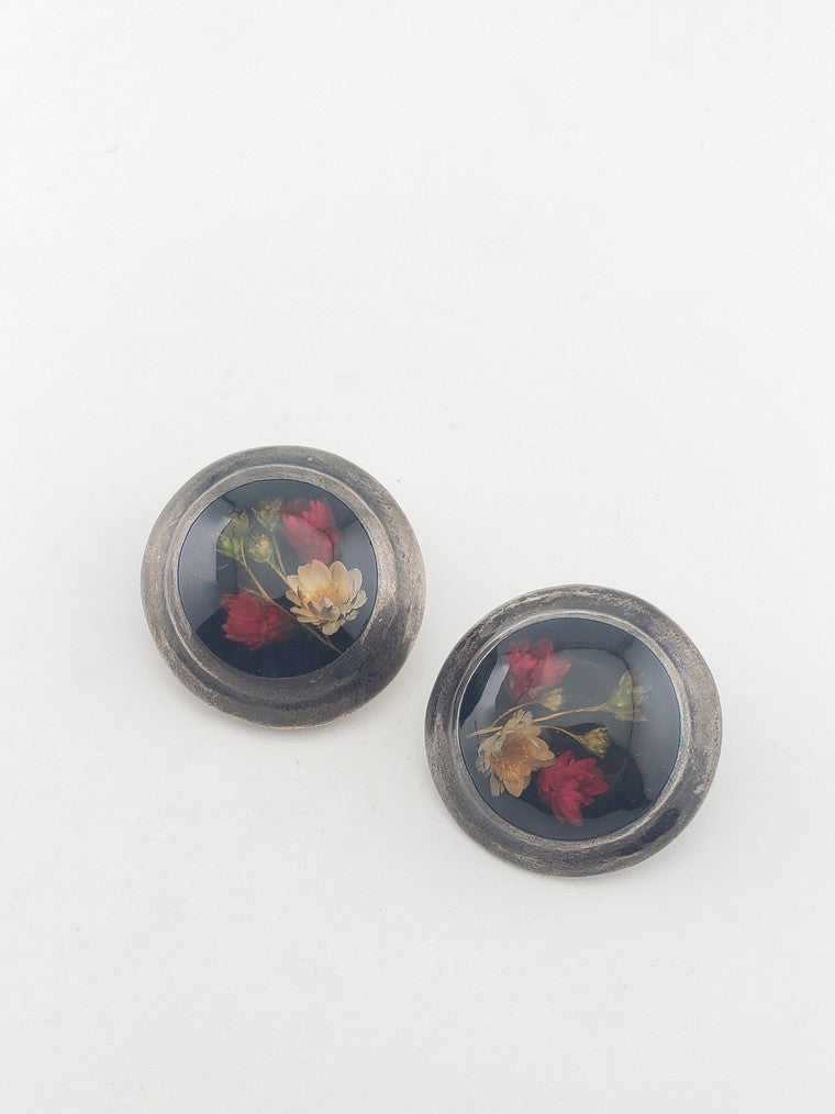 SS Pressed Flowers Earrings