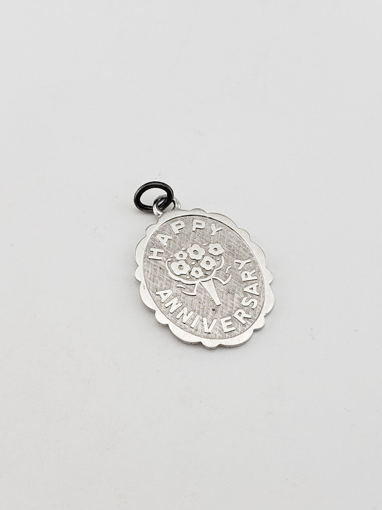 SS "Happy Anniversary" Charm