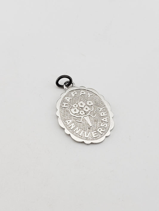 SS "Happy Anniversary" Charm