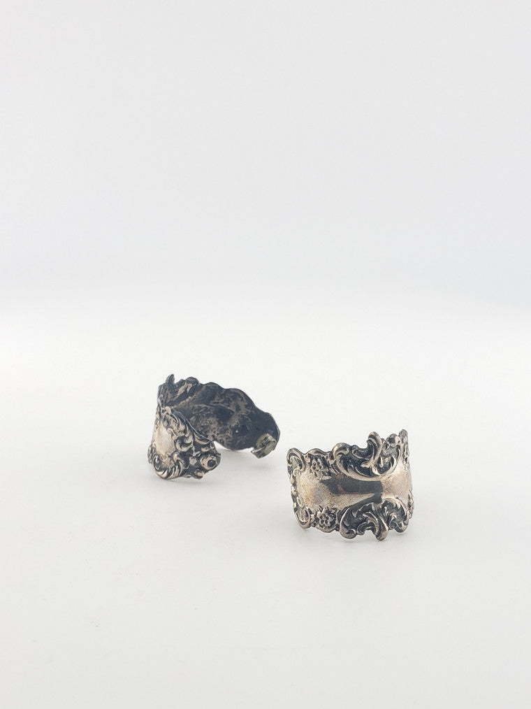 SS Half Hoop Earrings #2