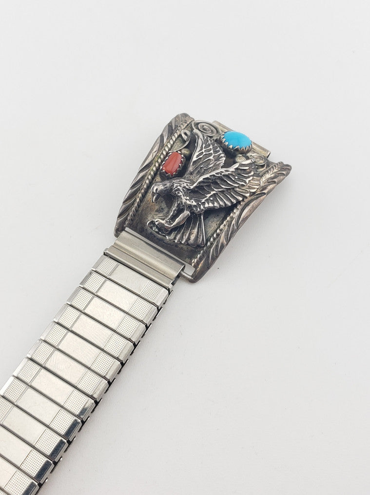 SS Vintage Native American Watch Band
